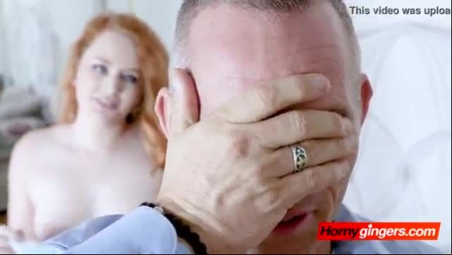 Redhead lucy decides to seduce stepfather into drilling her pussy